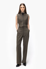 Tailored Straight-Leg Trousers