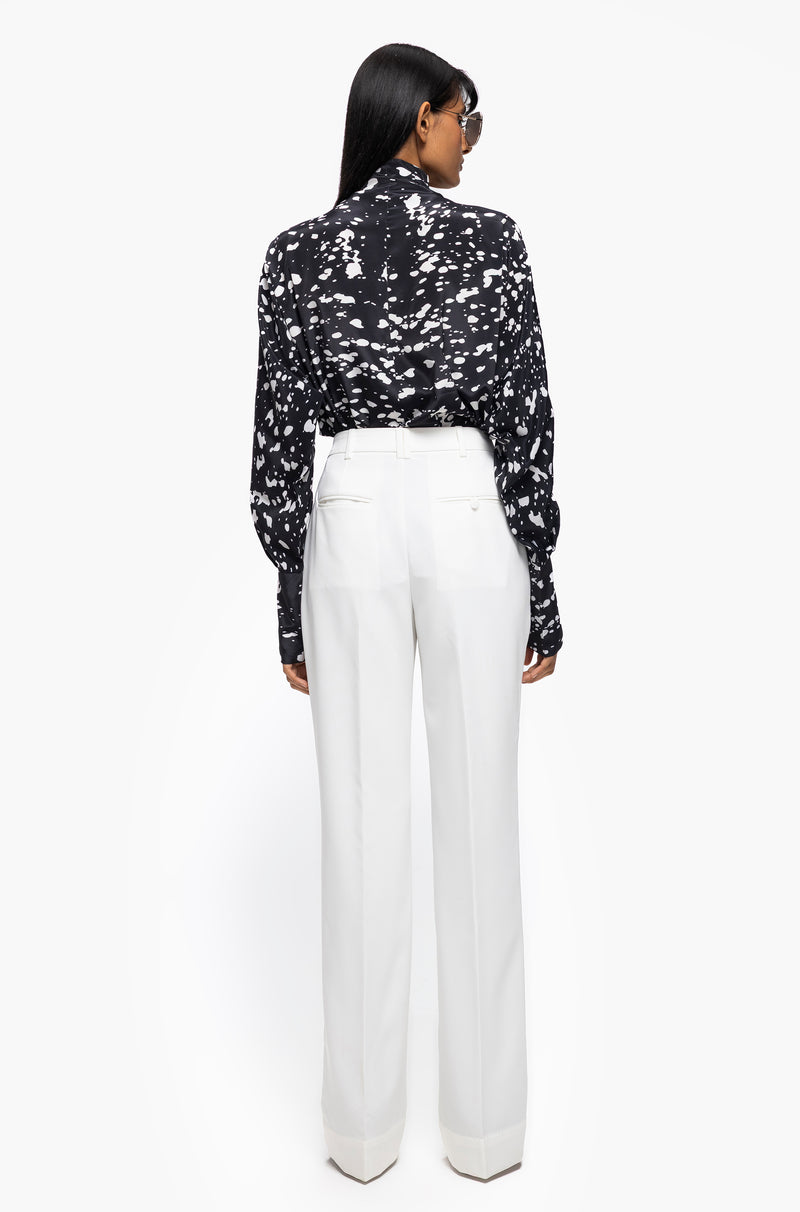 Tailored Straight-Leg Trousers