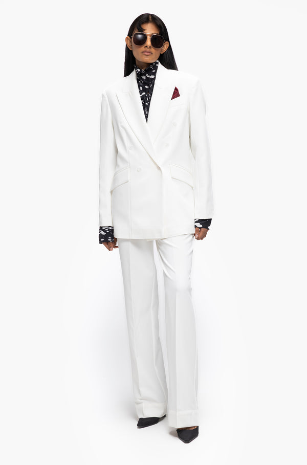 Peak Double-Breasted Suit