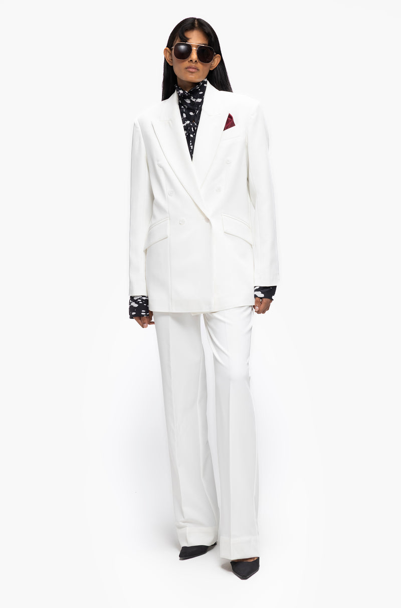 Peak Double-Breasted Suit