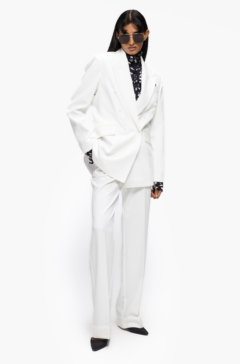 Peak Double-Breasted Suit