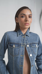 Panelled Denim Jacket