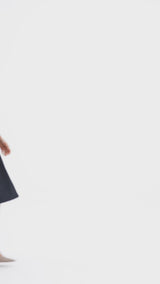 Pinstripe Skirt Set