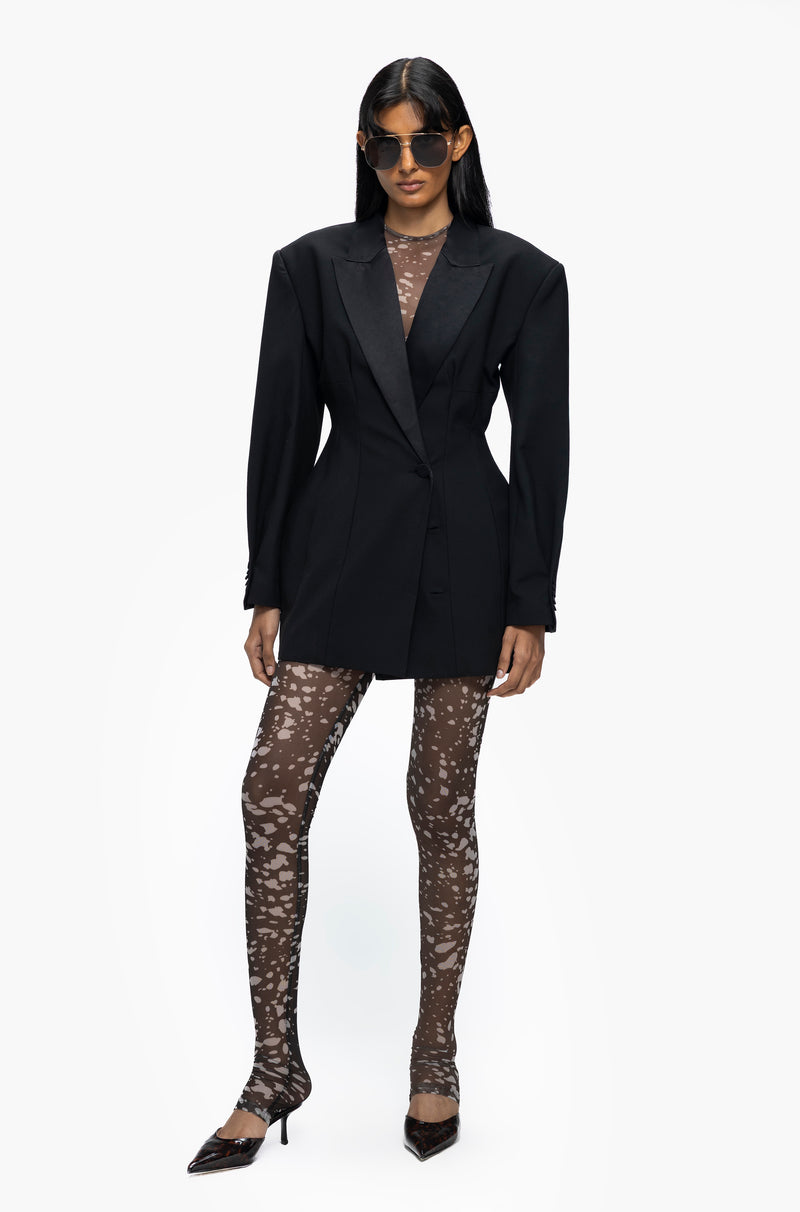 Hourglass Tuxedo Layered Set