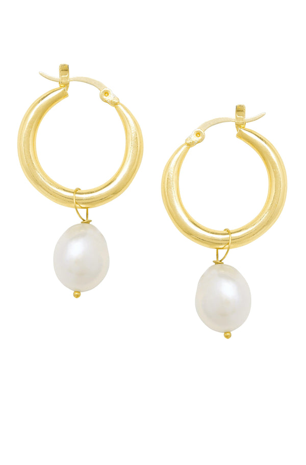 Baroque Pearl Drop Earrings - Jewelry - Qua