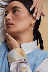 Baroque Pearl Drop Earrings - Jewelry - Qua