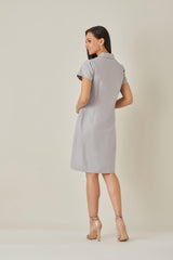 Cotton Shirt Dress - Dress - Qua