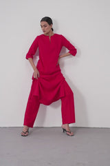 Belted Maxi Dress