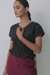 Adjustable Drawstring Top