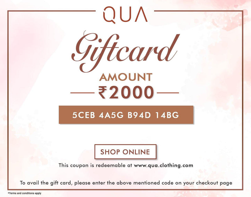 Qua Gift Card - Gift Card - Qua