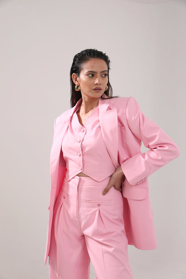 Blush Three-Piece Suit