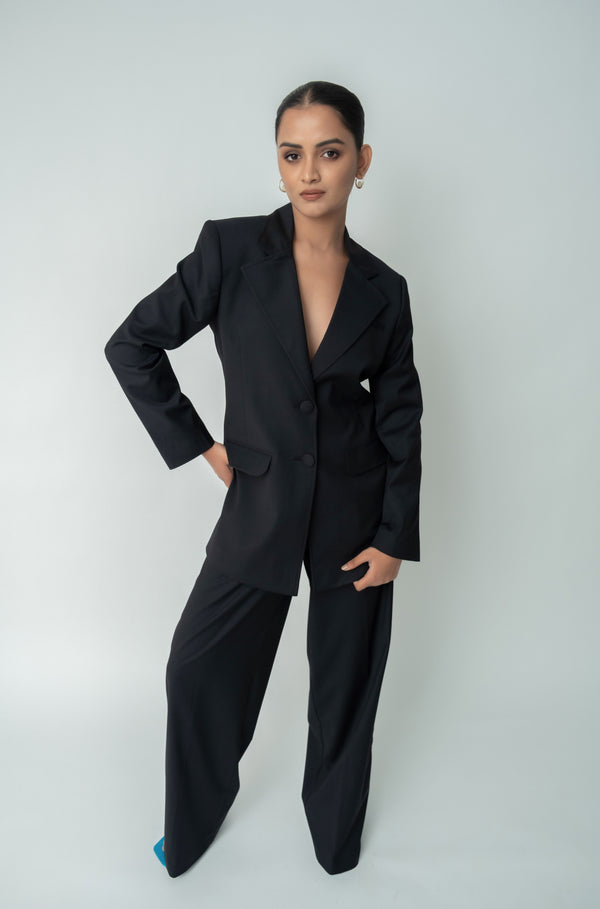 Ebony Oversized Suit