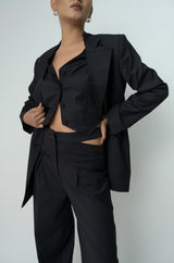 Ebony Three-Piece Suit