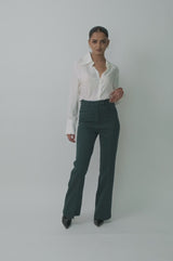 Hi-rise Flared Trousers